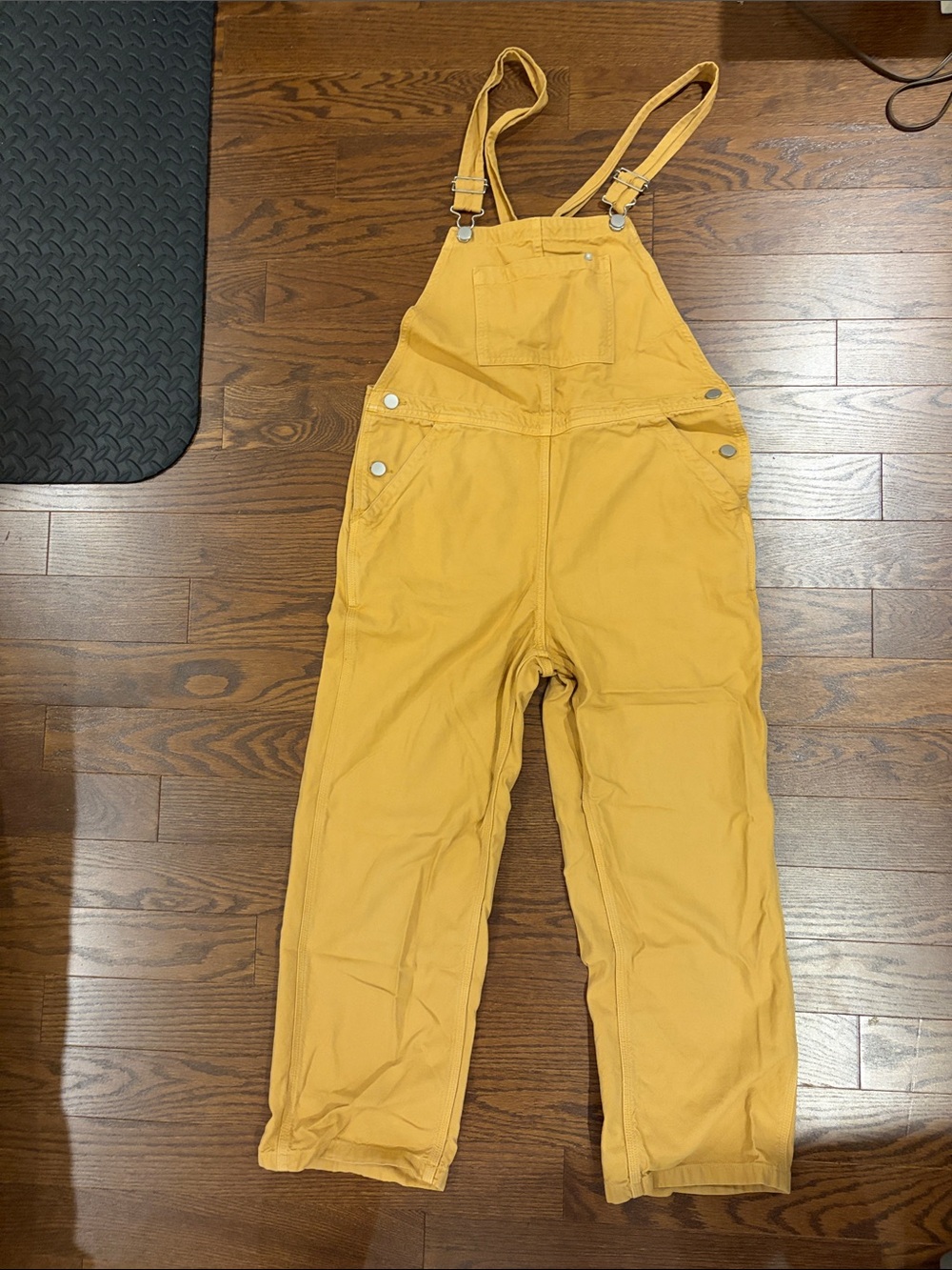 Everlane Mustard Yellow Overalls